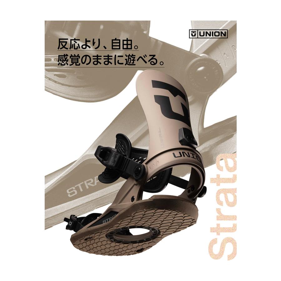 早期予約 UNION ユニオン STRATA ストラ−タ 26-27 2027 スノーボード ビンディング バインディング_2