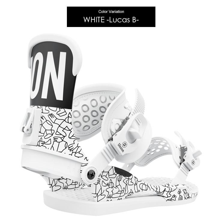 UNION MILAN サイズM スノーボードビンディング ホワイト union milan