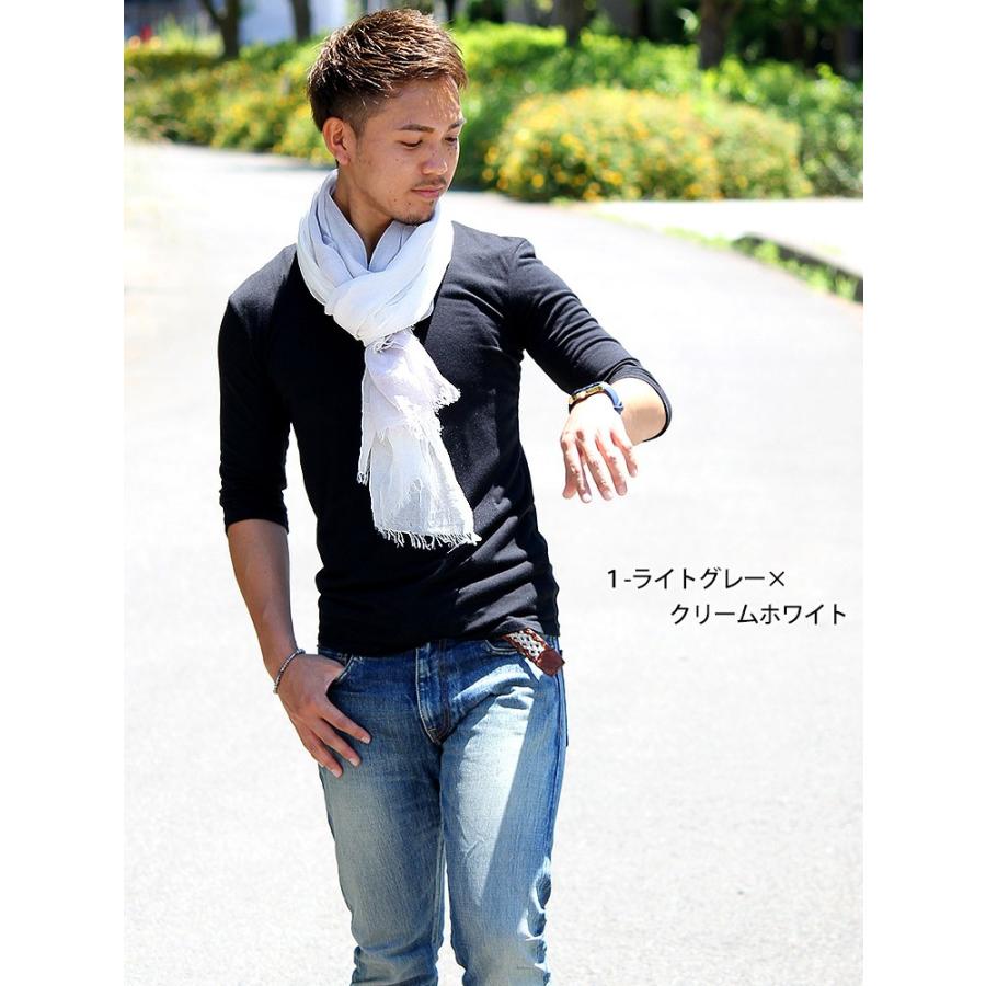 ストール 大判 メンズ 春 夏 薄手 スカーフ 綿 コットン 100 天然繊維 グラデーション 爽やか Uv 紫外線 冷房 対策 首元 軽い 軽量 コンパクト バレンタイン st1430 メンズストール専門店morestyle 通販 Yahoo ショッピング