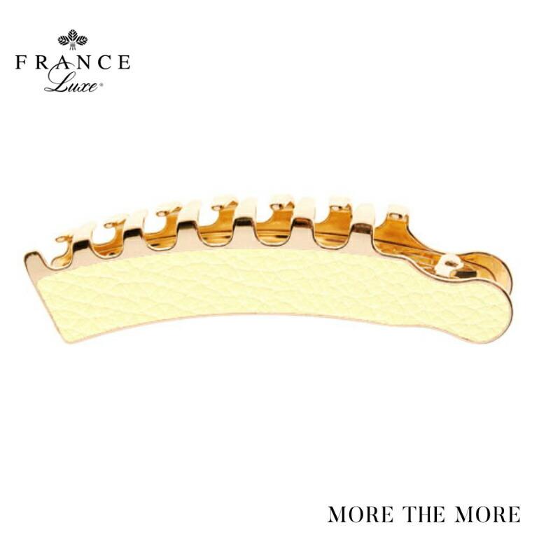 人気ブランド France Luxe フランス ラックス インレイ レザー キャスケード クール キューカンバー バレッタ ヘアコーム クリップ 高級 大きめ まとめ髪 ギフト 正規品 激安ブランド Evroremont161 Ru