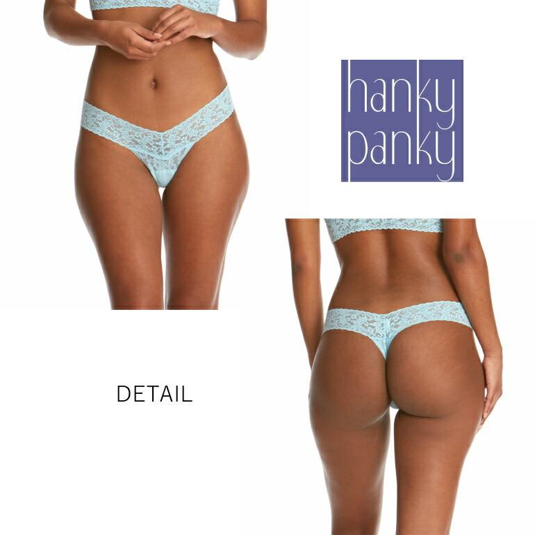 hanky panky（ハンキーパンキー） ローライズ タンガ シグニチャー