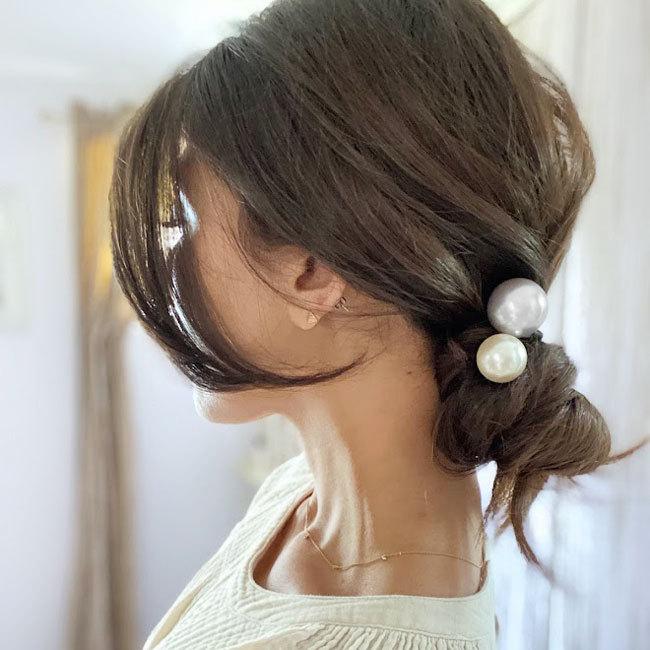 France Luxe フランス ラックス パール スパイラル スクリュー ピン (L