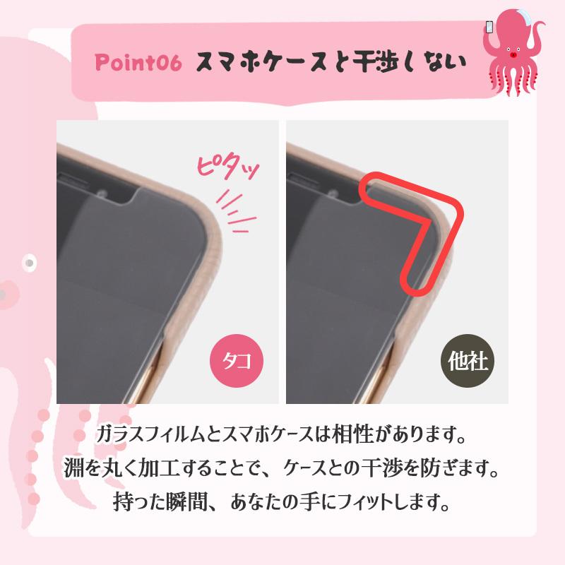 ＼1/3までクーポンで20％off／【365日保障】iPhone ガラスフィルム iPhoneSE3 13 pro 12 iPhoneSE 第3世代 第2世代 保護フィルム タコフィルム |  | 10