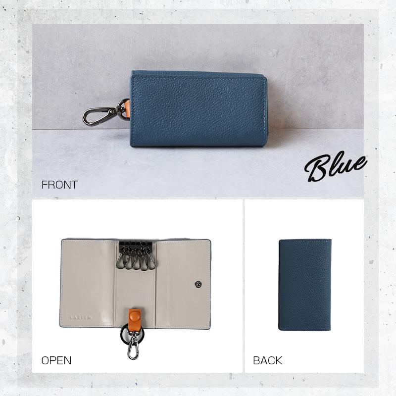 キーケース スマートキー 革 三つ折り 本革 ブランド プレゼント ギフト コンパクト 30代 40代 50代 ラシエム | LASIEM | 09