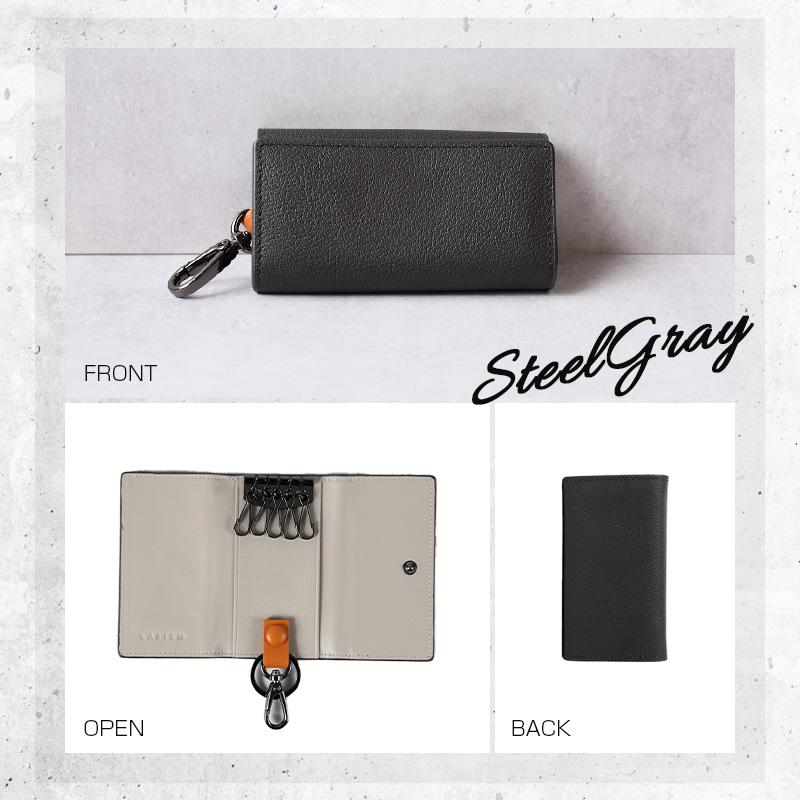 キーケース スマートキー 革 三つ折り 本革 ブランド プレゼント ギフト コンパクト 30代 40代 50代 ラシエム | LASIEM | 11