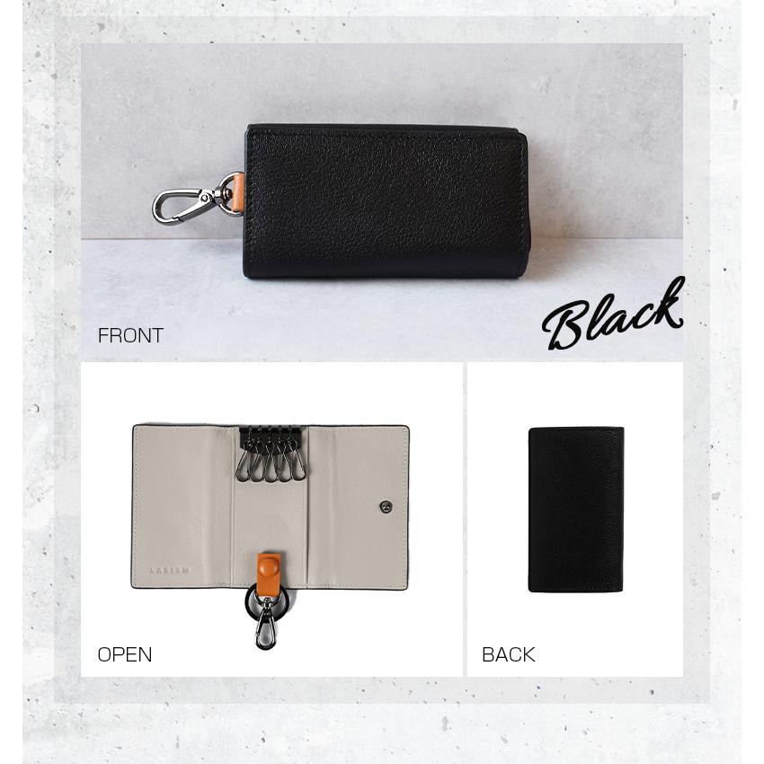 キーケース スマートキー 革 三つ折り 本革 ブランド プレゼント ギフト コンパクト 30代 40代 50代 ラシエム | LASIEM | 12