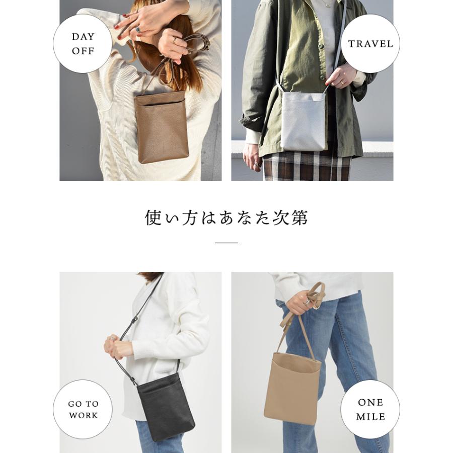 スマホポーチ レディース 本革 スマホショルダー おしゃれ 軽いバッグ サコッシュ 肩掛け 30代 40代 50代 ラシエム | LASIEM | 07