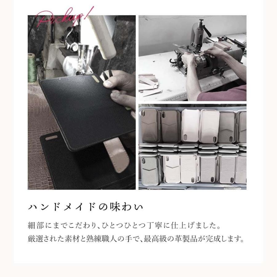 iPhoneケース 背面収納 カード収納 ポケット 本革 レザー カバー 大人かわいい くすみカラー レディース アイフォンケース シンプル おしゃれ ラシエム | LASIEM | 12