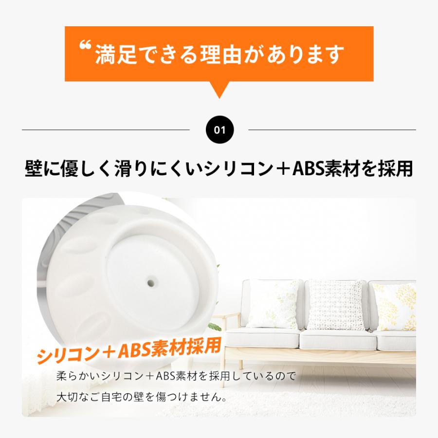 ベビーゲート滑り止めパッド 4個セット ウォールセーバー ベビーゲート ペットゲート 滑り止め パッド シリコン 傷防止 補強 壁 保護 ストッパー T6 モアバリューyahoo 店 通販 Yahoo ショッピング