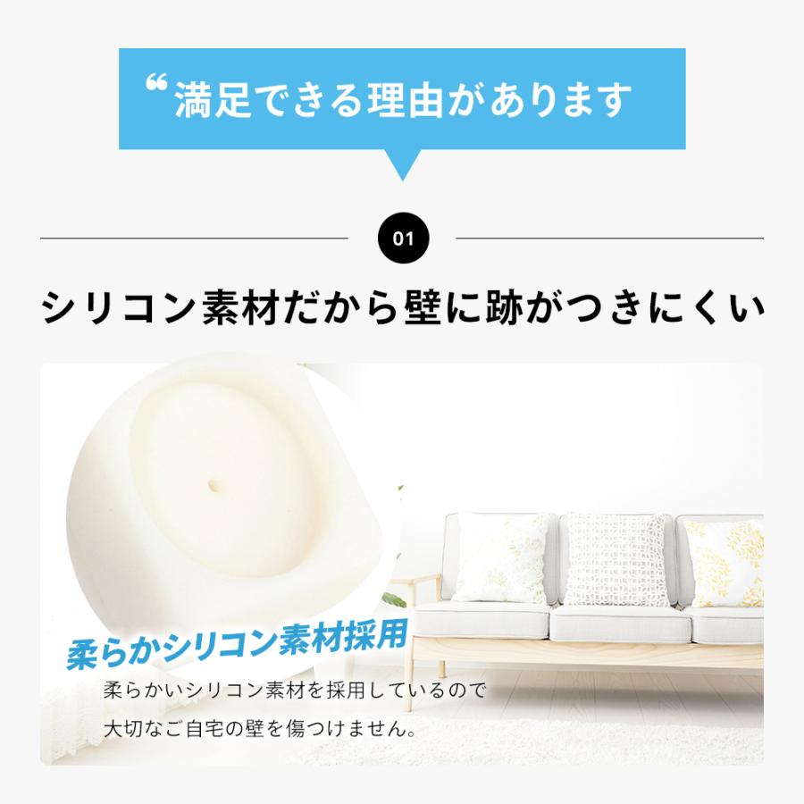 ベビーゲート滑り止めシリコン 4個セット ウォールセーバー ベビーゲート ペットゲート 滑り止め パッド 傷防止 補強 壁 保護 ストッパー T7 モアバリューyahoo 店 通販 Yahoo ショッピング