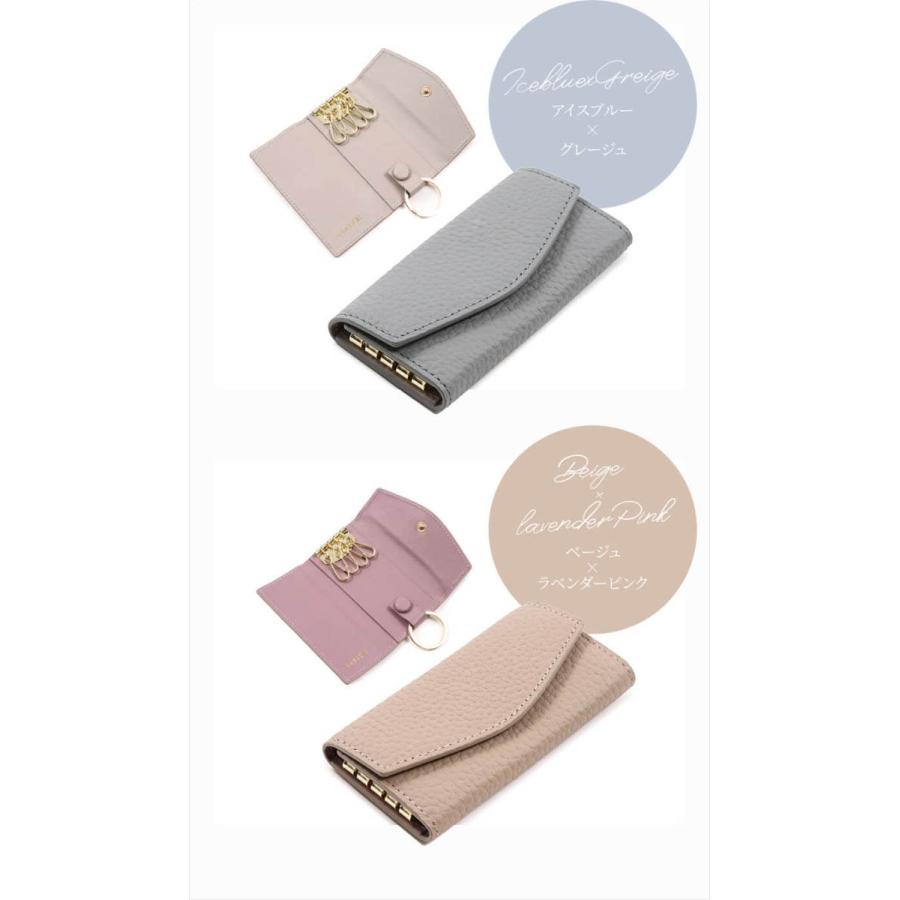 ＼1/3までクーポンで20％off／キーケース レディース スマートキー ブランド 車 キーリング 小さい コンパクト ミニ 人気 本革 プレゼント ギフト ラシエム | LASIEM | 18