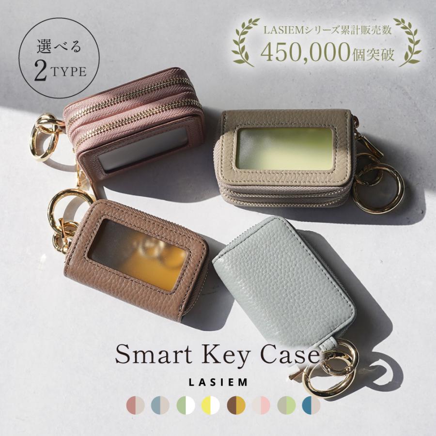 スマートキーケース & カードケース 200-CAR095NV スマートキーケース サンワダイレクト ネイビー色