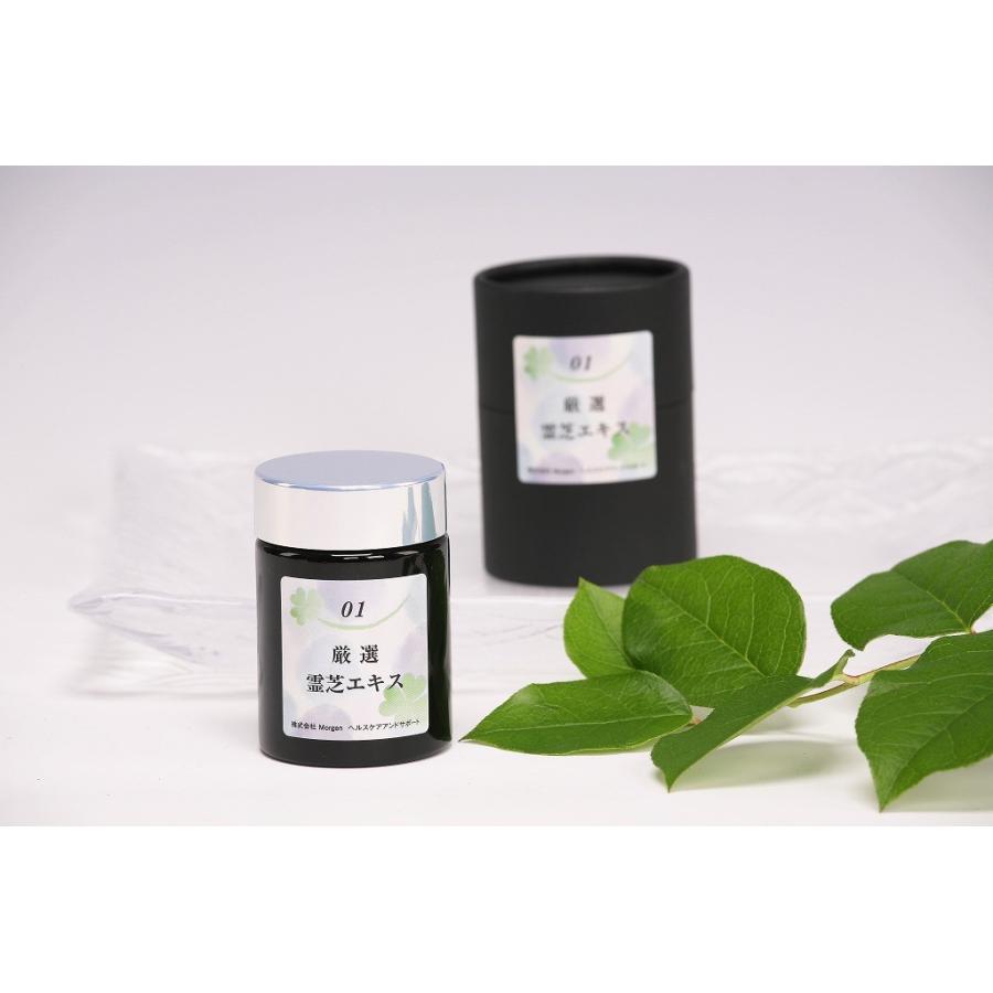 霊芝 無農薬 厳選霊芝エキス金 福岡県産 国産鹿角霊芝 低温熱水抽出霊