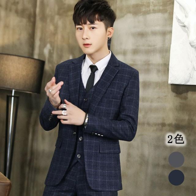 フォーマル スーツ メンズファッション ジャケット ベスト パンツ 3点セットメンズ ビジネススーツ 代30代40代 結婚式 宴会 発表会 オシャレ 最安