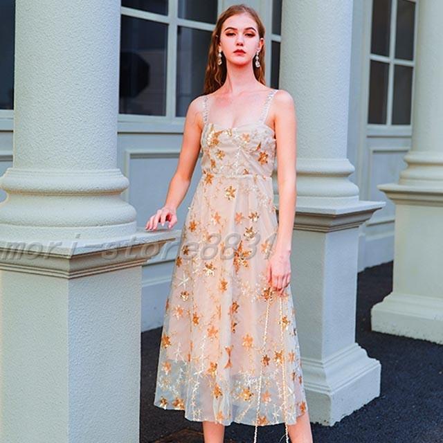 夏セール開催中 Max80 Off 刺繍 ノースリーブ 二次会 星柄 発表会 結婚式 花嫁 パーティードレス 演奏会 誕生日 イブニングドレス かわいい セクシー お呼ばれ キャバドレス Www Kiro Hedensted Dk