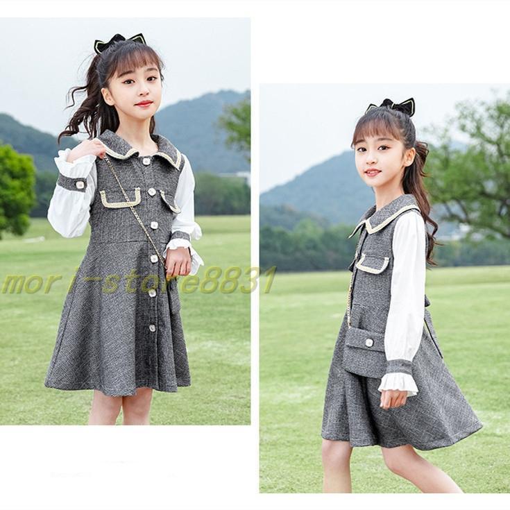 長袖ワンピース 160 ワンピース 女の子 キッズ 春服 韓国子供服 子供服 新品 カジュアル 可愛い おしゃれ お姫様 ベビー服 子ども服 Dress 子供ドレス ピンク ワンピース チュニック 人気特価激安