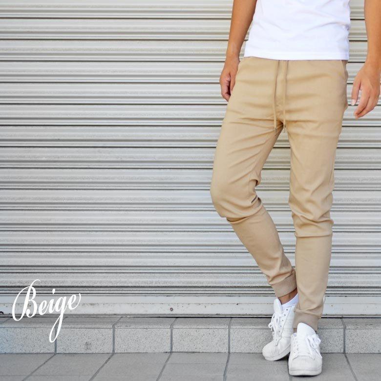 定休日以外毎日出荷中 夏コーデ メンズ ジョガーパンツ スーパーストレッチツイル テーパードパンツ Aynaelda Com