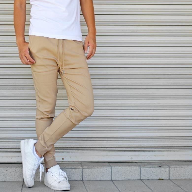 定休日以外毎日出荷中 夏コーデ メンズ ジョガーパンツ スーパーストレッチツイル テーパードパンツ Aynaelda Com