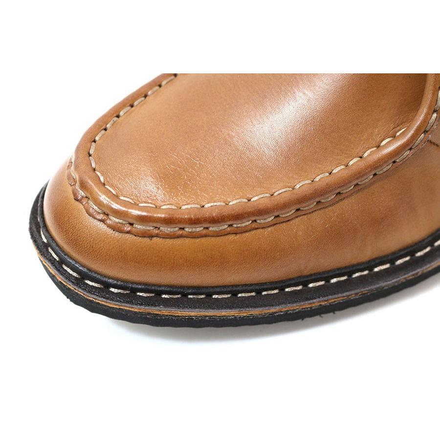 革靴 ビジネス スニーカー モカシンシューズ カジュアル レザー メンズ エドウィン EDWIN 本革 紳士 チロリアン EDM705