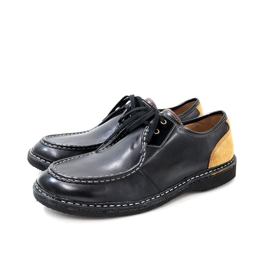 革靴 ビジネス スニーカー モカシンシューズ カジュアル レザー メンズ エドウィン EDWIN 本革 紳士 チロリアン EDM705