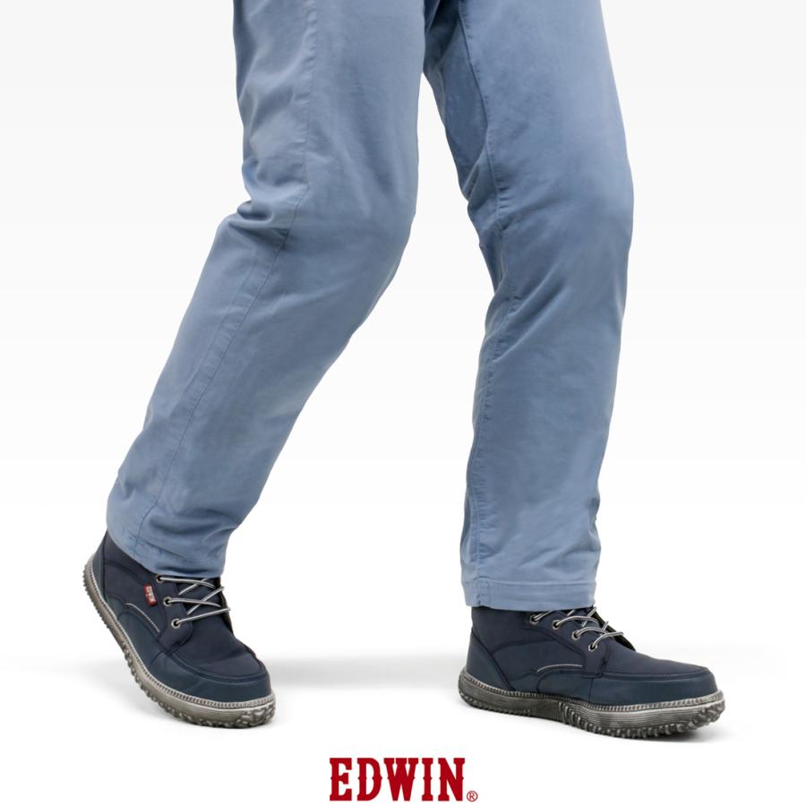 EDWIN（エドウィン） 安全靴 ハイカット スニーカーブーツ おしゃれ