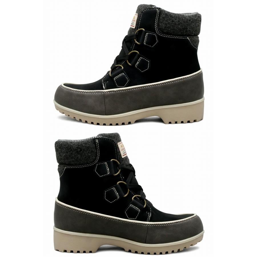 FIESTA レディース ブーツ ウィンター 防寒 耐滑 スノーブーツ 軽量