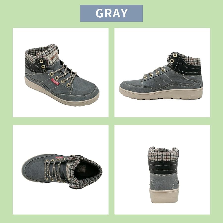 トレッキングシューズ レディース ハイカット スニーカー 防水 軽量 耐滑グリップ靴底 カラーコーデ おしゃれ 色 Healthknit ヘルスニット Hkl724 Hkl724 Moriashizakkaヤフー店 通販 Yahoo ショッピング