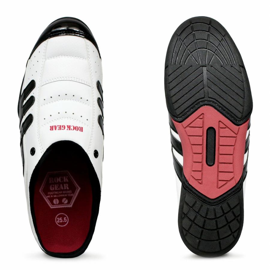 ROCKGEAR スニーカー かかとなし スリッポン クロッグ サボ リラックス