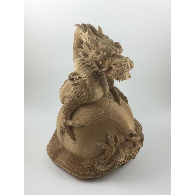 木彫 竜の置物 日本製 開運 風水 : 森彫刻所 - 通販 - Yahoo