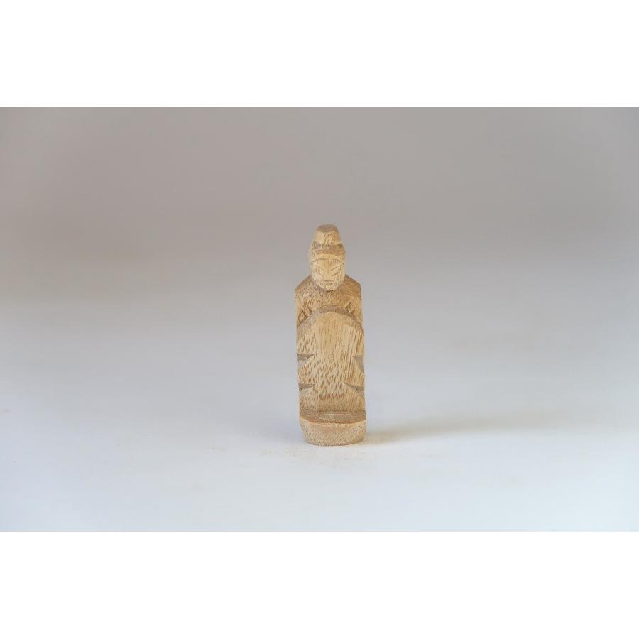 お守り】「円空仏 参 」木彫り 仏像 持仏 厄除け : 森彫刻所 - 通販