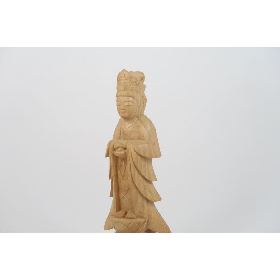 木彫り「観音菩薩」お守り観音 仏像 仏壇