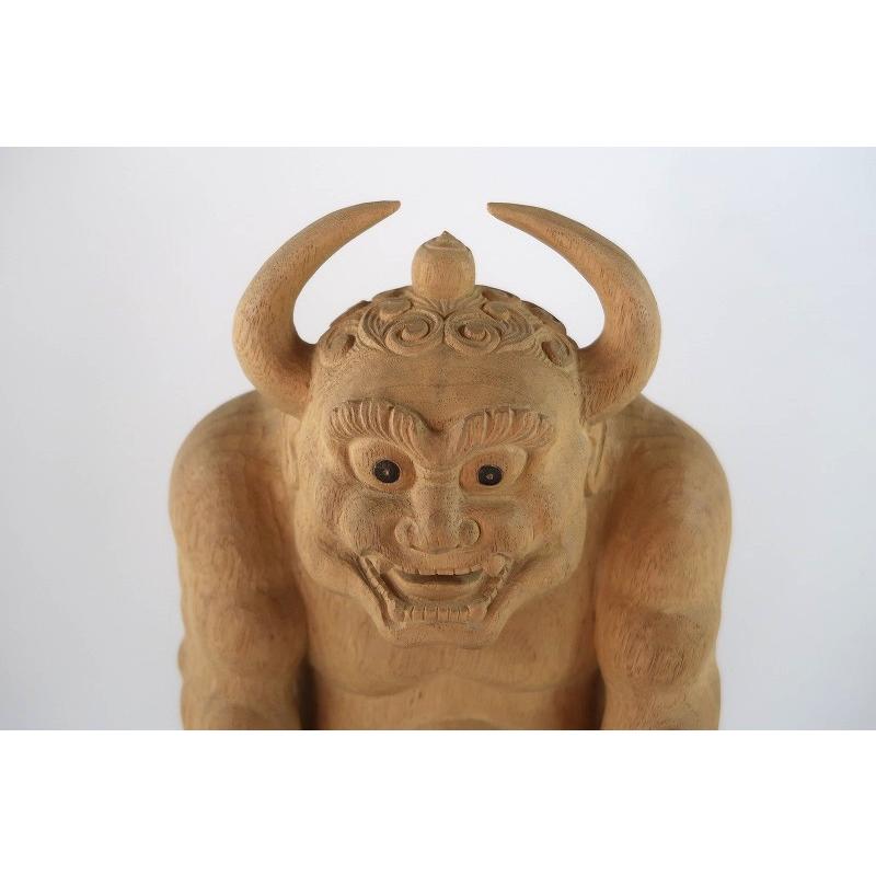 角大師」(26cm）元三大師 開運 厄除け 魔除け 仏像 : 森彫刻所 - 通販
