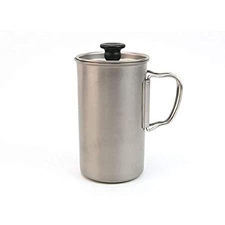 スノーピーク(snow peak) チタンカフェプレス3カップ CS111＿並行輸入品