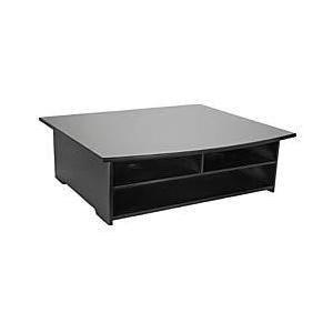 Wood Tones Printer Stand, 21 x 18, Black (並行輸入品)＿並行輸入品