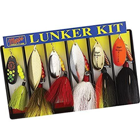 Mepp´s K4D Lunker Kit - Dressed Lure Assortment， Multi， One Size＿並行輸入品