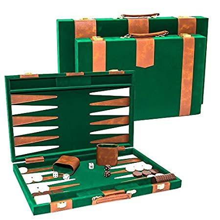 Lexington Avenue Designer Backgammon Set 38cm＿並行輸入品