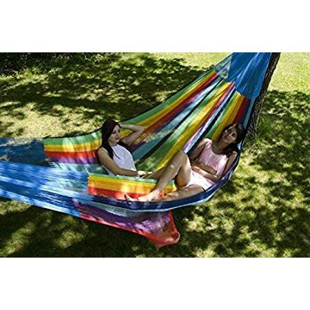 Breezy Point Mayan Mexican Jumbo Hammock＿並行輸入品