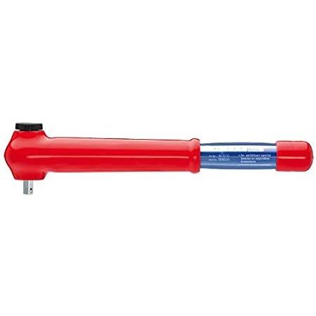 KNIPEX Tools - Reversible Torque Wrench, 3/8" Drive, 1000V Insulated (98335＿並行輸入品