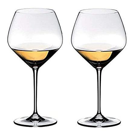 Riedel 6409/97 Heart to Heart Oaked Chardonnay Glass Set of 2＿並行輸入品