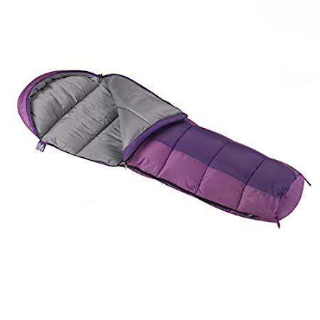 スーパーセール期間限定 Backyard Wenzel Girls Purple好評販売中 Bag, Sleeping 30-Degree 封筒型寝袋
