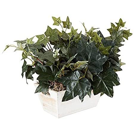 ホワイトウォッシュプランターシルク工場で自然に近い6715アイビー＿並行輸入品