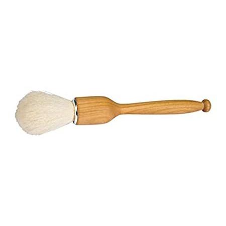 Redecker Goat Hair Dust Brush with Oiled Beechwood Handle, 8-1/2-Inches, Li＿並行輸入品