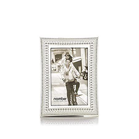 (10cm x 15cm) - Nambe Beaded Picture Frame, 10cm x 15cm＿並行輸入品