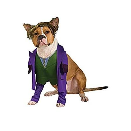 高品質の人気 ホワイト好評発売中 カラー バットマンダークナイトジョーカー大きいペットコスチューム 世界の人気アイテムを直輸入 犬服 アクセサリー Kiho Do Com