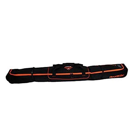 Sportube Traveler Single Ski Bag, Black Orange＿並行輸入品