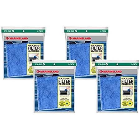 Marineland Rite-Size Replacement Cartridge Size Z 12 Total (4 Packs with ＿並行輸入品