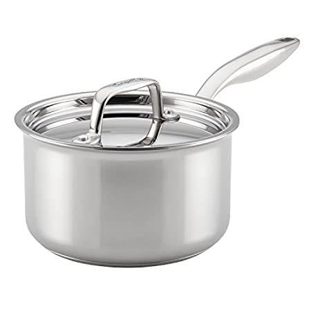 Breville Thermal Pro Clad 2 Quart Covered Saucepan 2-quart シルバー 32065＿並行輸入品