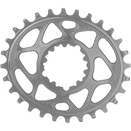 ABSOLUTE BLACK - オーバル ブースト148 ダイレクトマウント トラクション チェーンリング ブラック/3mm オフセット、30t＿並行輸入品