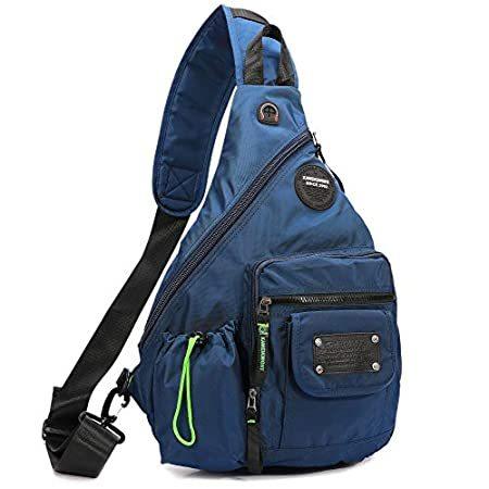 Sling Bags Large Sling Backpack Chest Shoulder Crossbody Daypacks for Men W＿並行輸入品