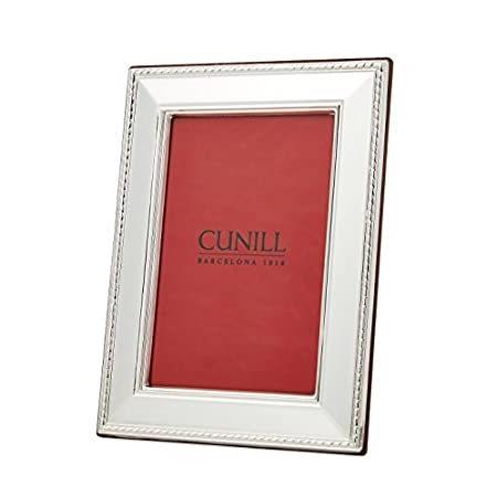 Cunill Lexington 4x6 スターリングシルバー 写真フレーム＿並行輸入品